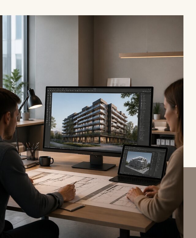 3D визуализация архитектуры и объектов строительства в Кимрах