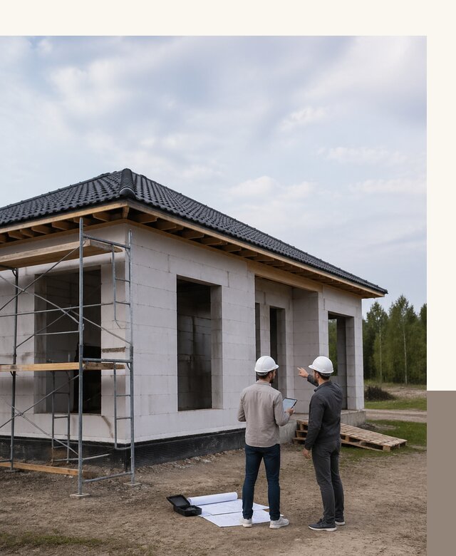 Проектирование одноэтажных домов из газобетона в Кимрах